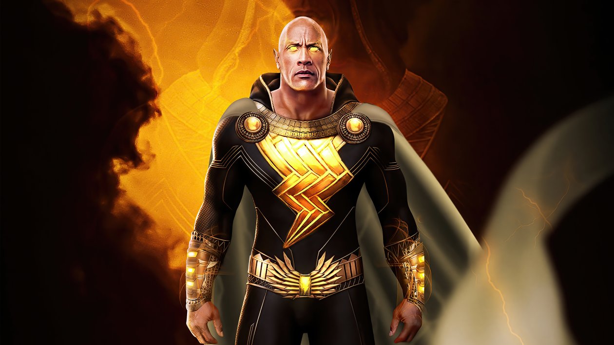 Black Adam Poster Design 4k