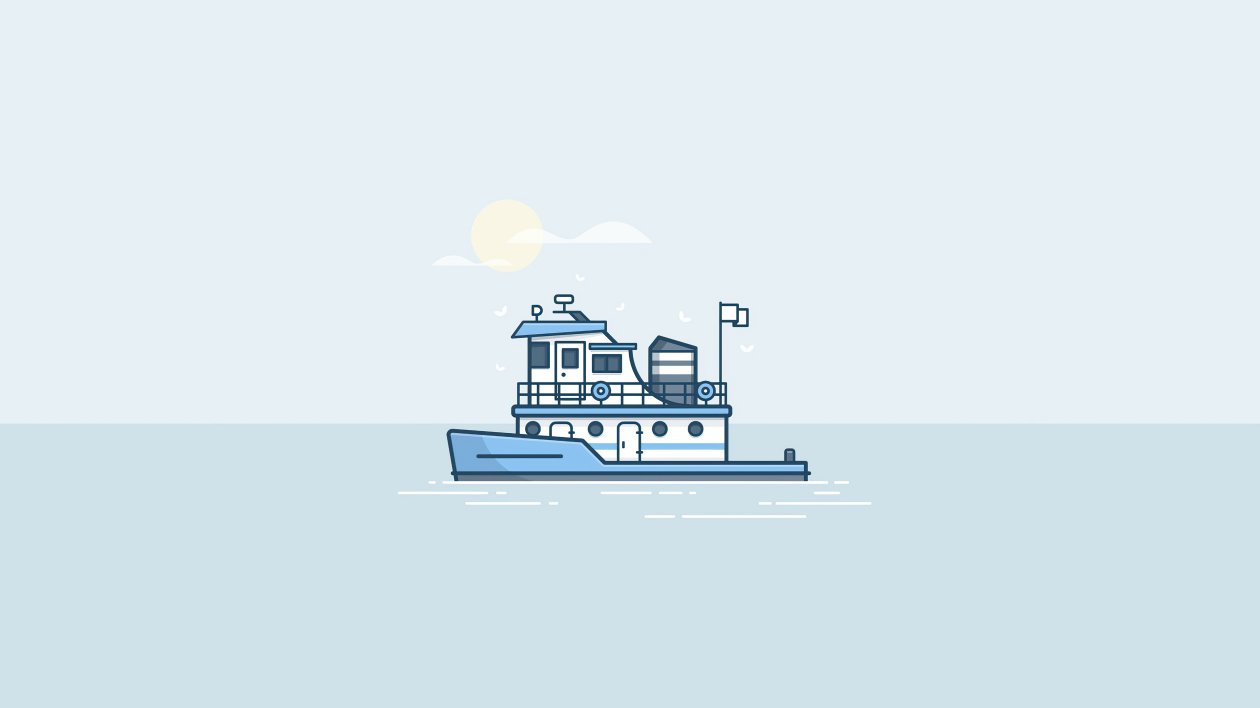 Boat Minimal 4k