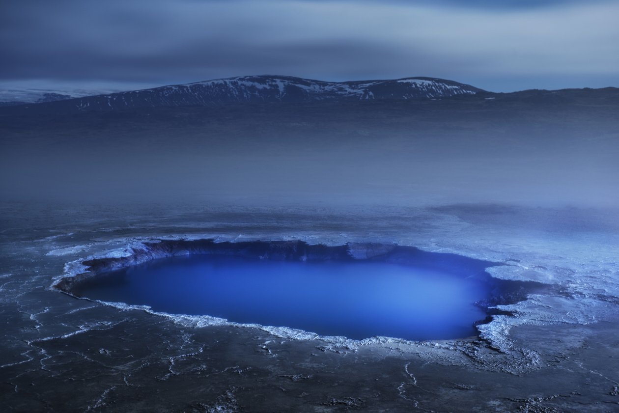 Silicate Rich Blue Pool