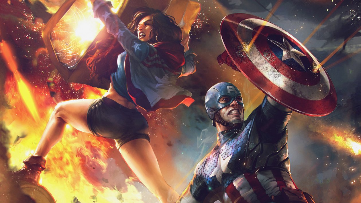 Captain America And Miss America