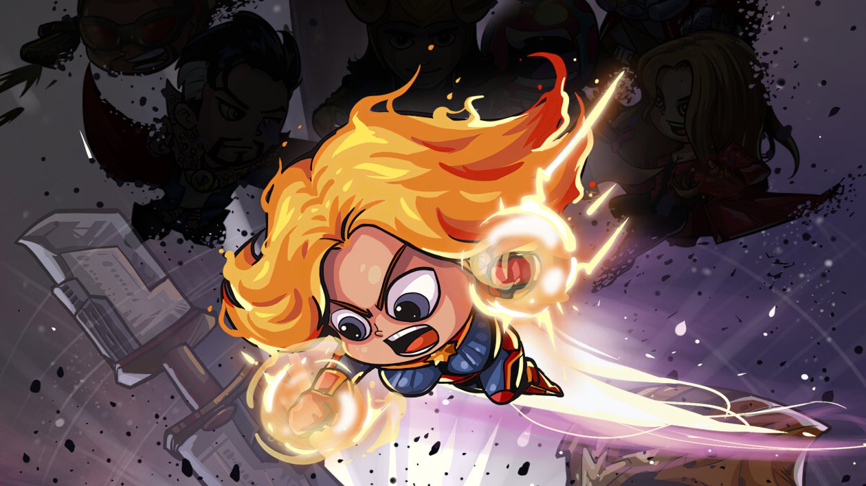 Captain Marvel Little Art