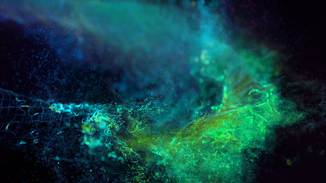 Ring Green Digital Abstract