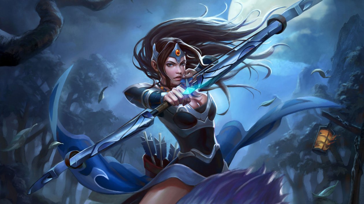 Fantasy Girl With Arrow