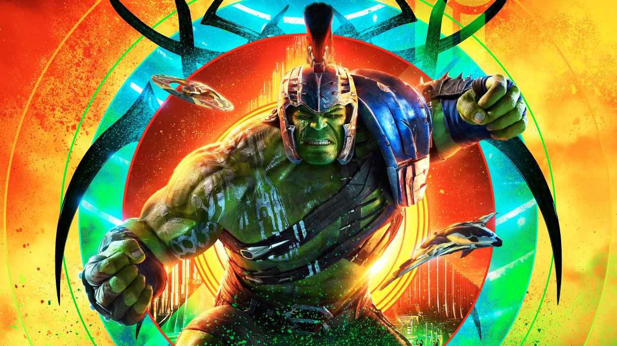 Hulk Thor Ragnarok 12k