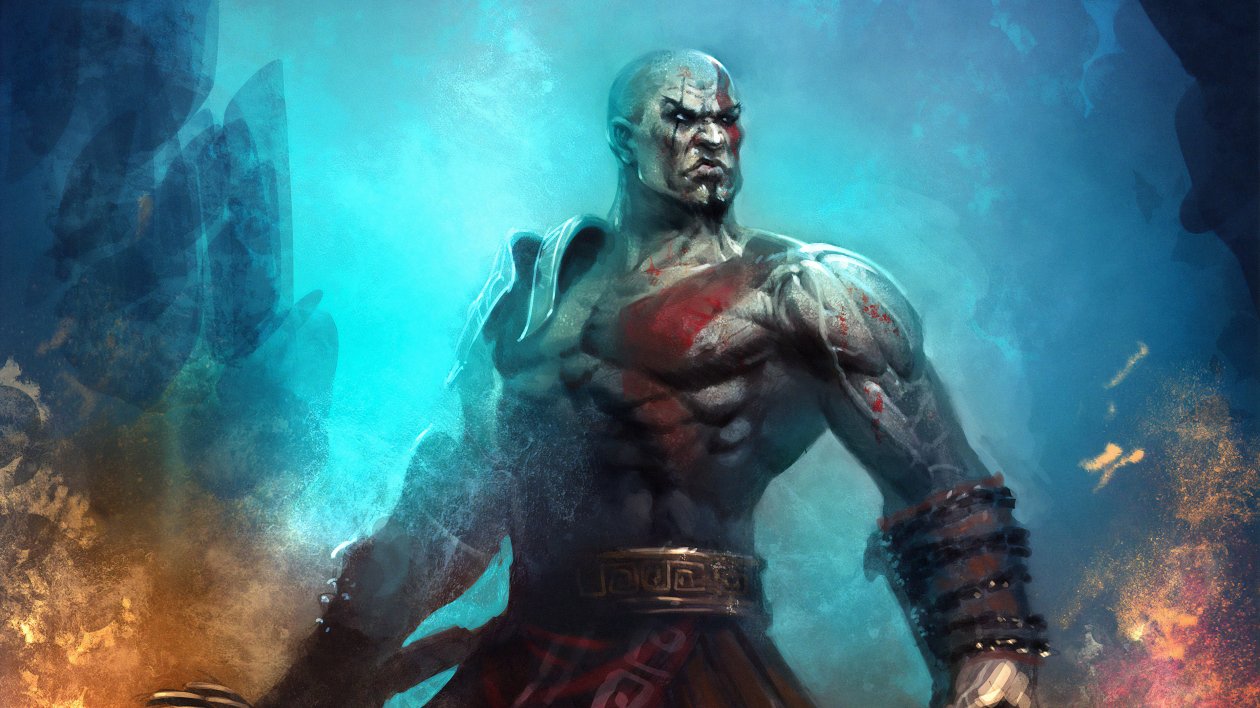 Kratos Artwork 4k