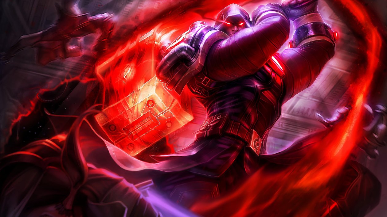 Warriors League Of Legends Jayce War Hammer 4k