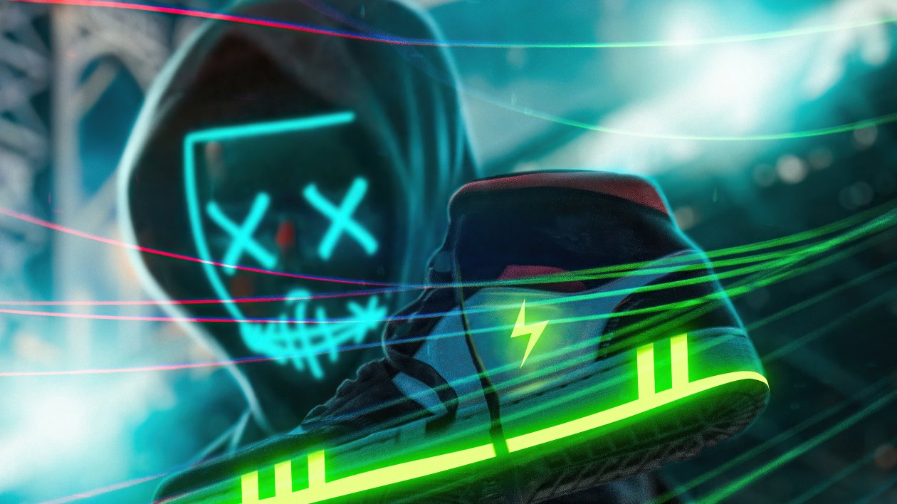 Fond d'écran Sneaker Guy 4k