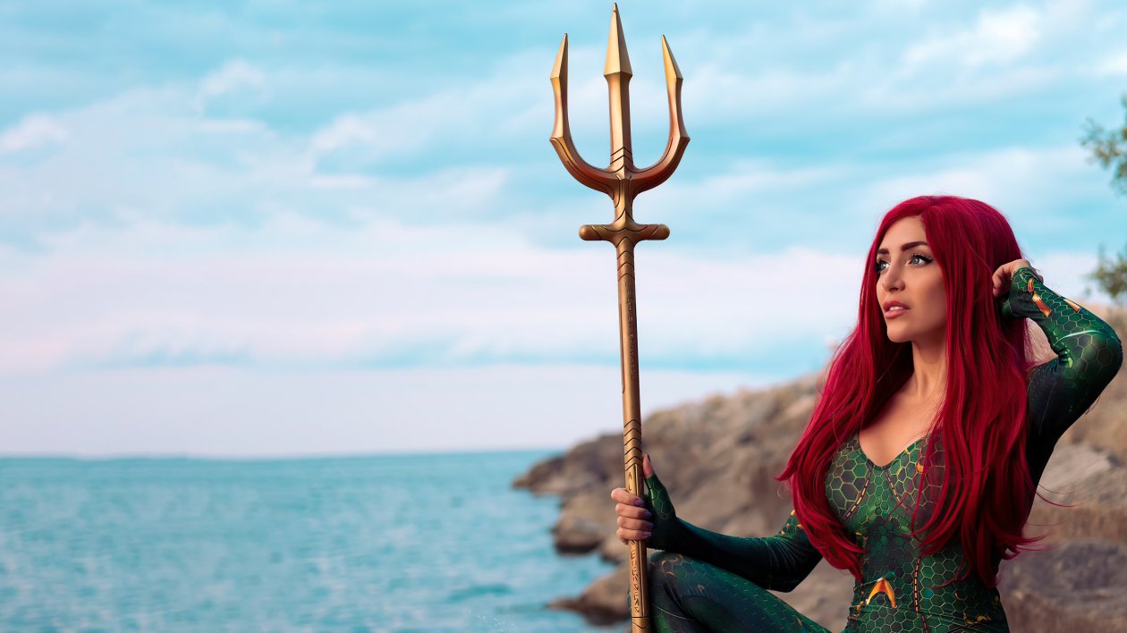 Jason Momoa Aquaman Cosplay 5k