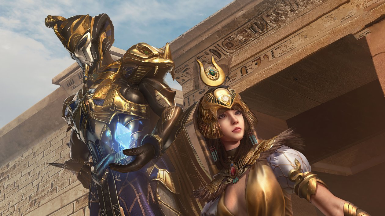 Golden Pharaoh X Suit Pubg