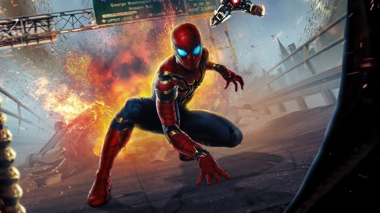 Spider Man No Way Home Poster Design 4k