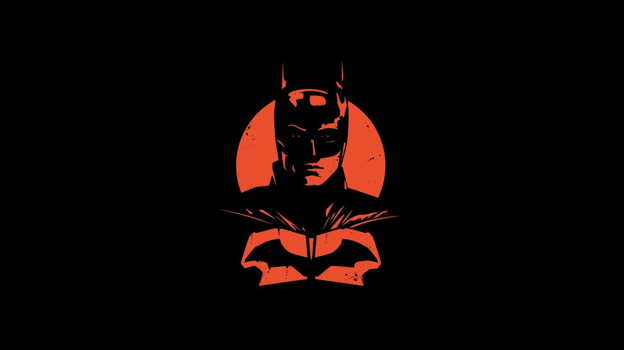 The Batman 2021 Minimalism 4k