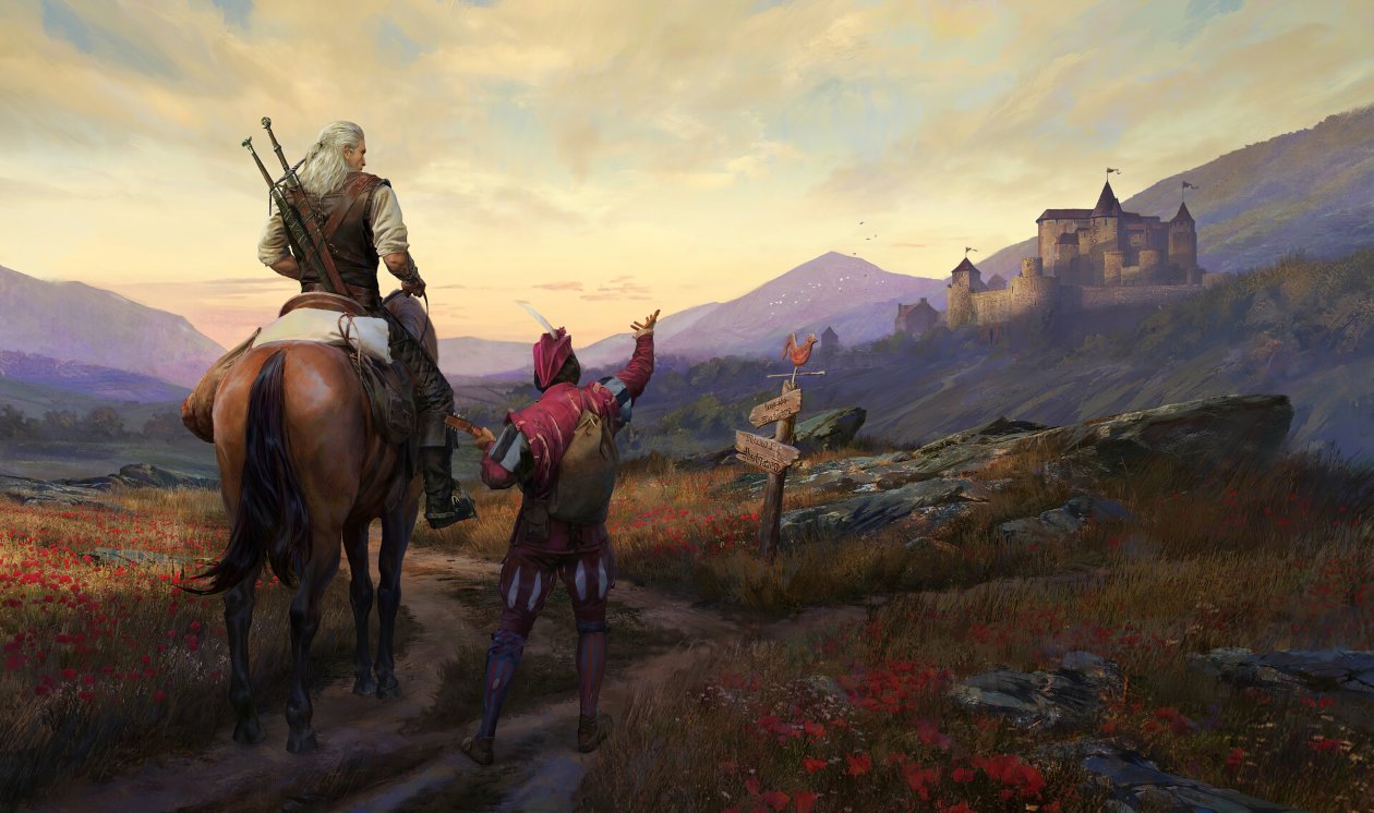 Geralt And Dandelion Go To The Greatest Adventure