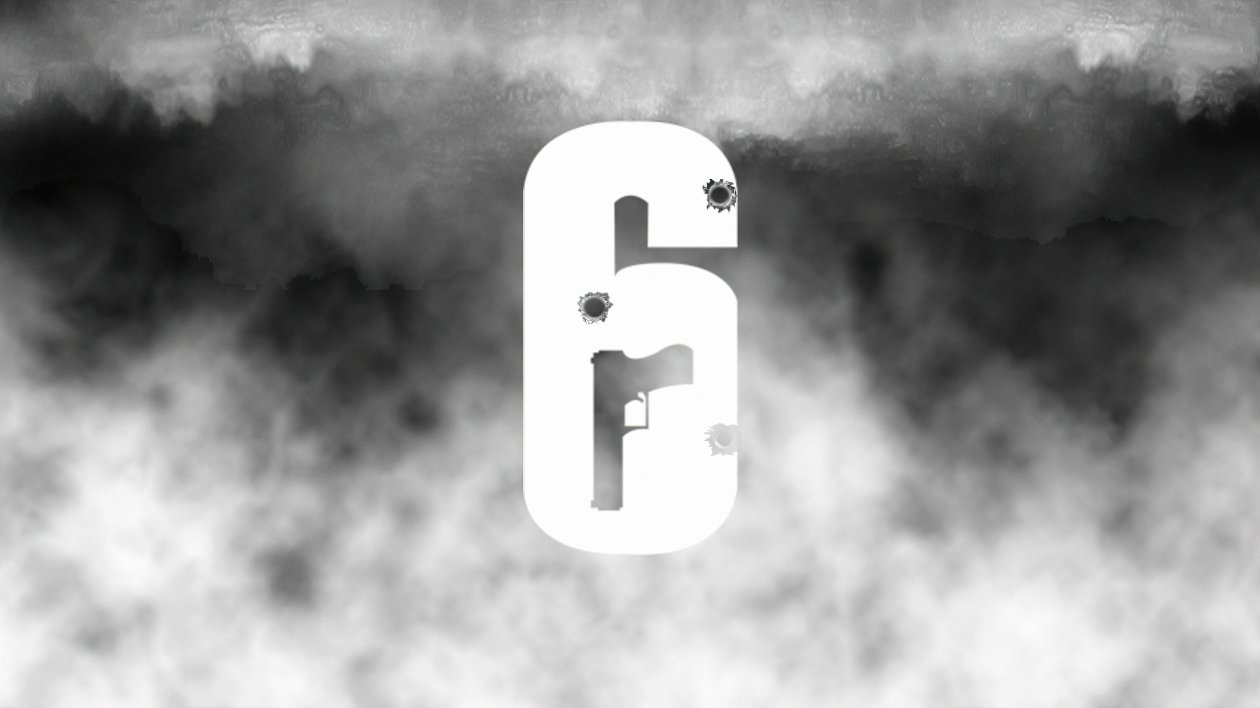 Rainbow Six Siege Logo 4k