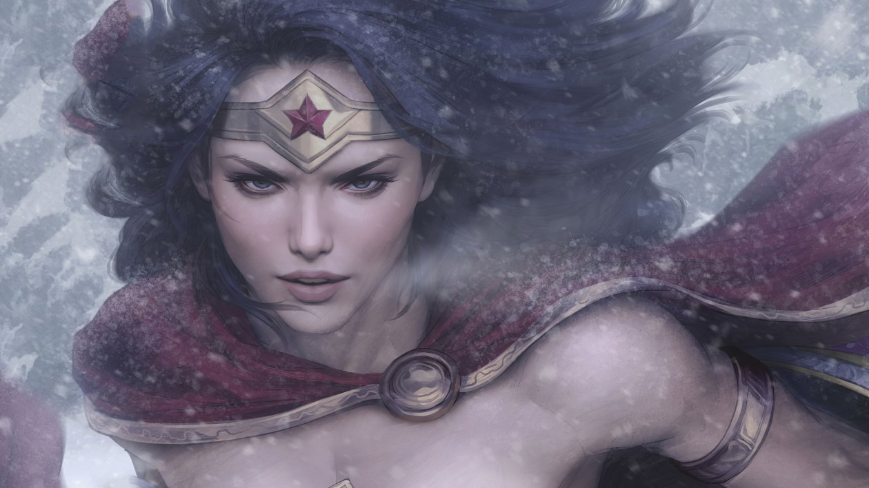 Wonder Woman Looking