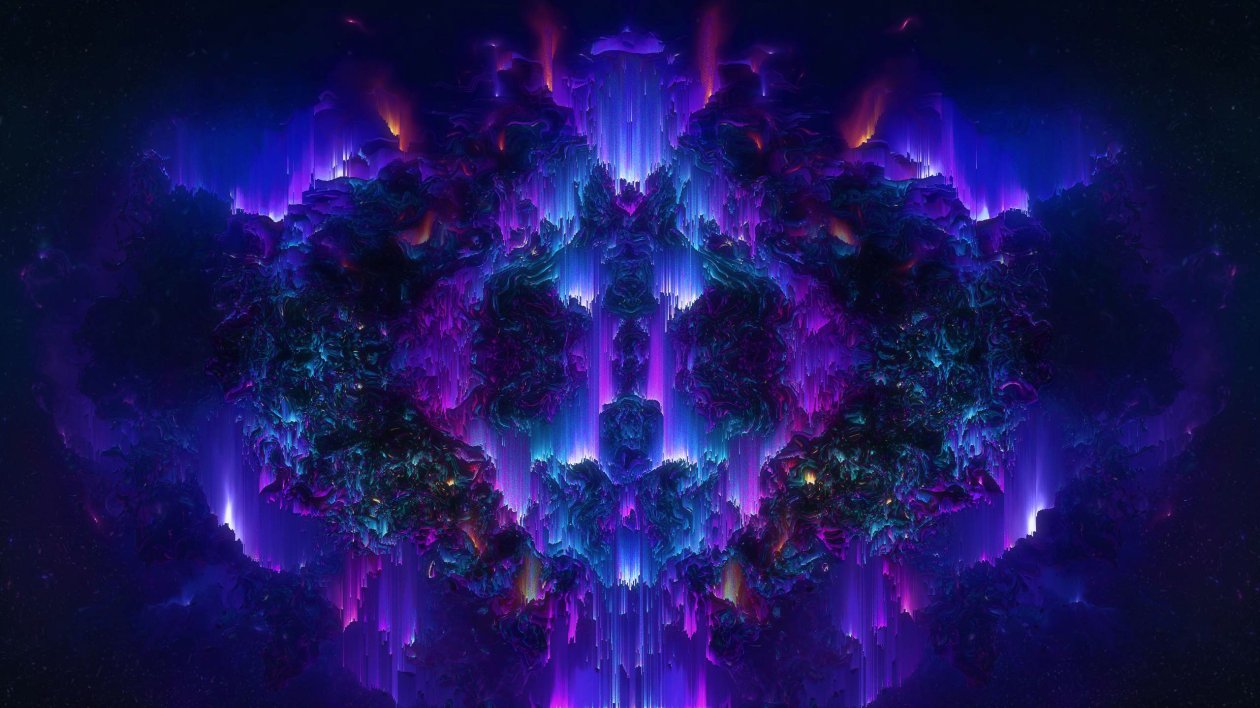 Exploded Star Abstract