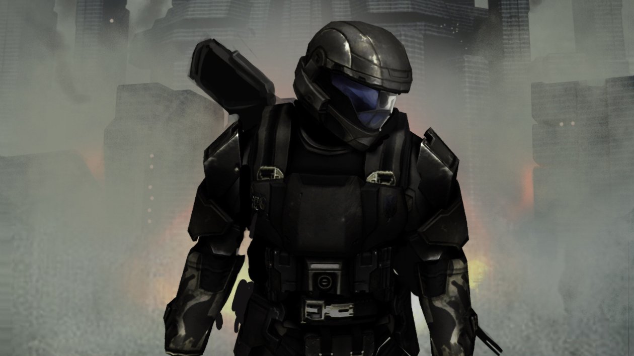 Halo 3 Odst Concept Art 4k