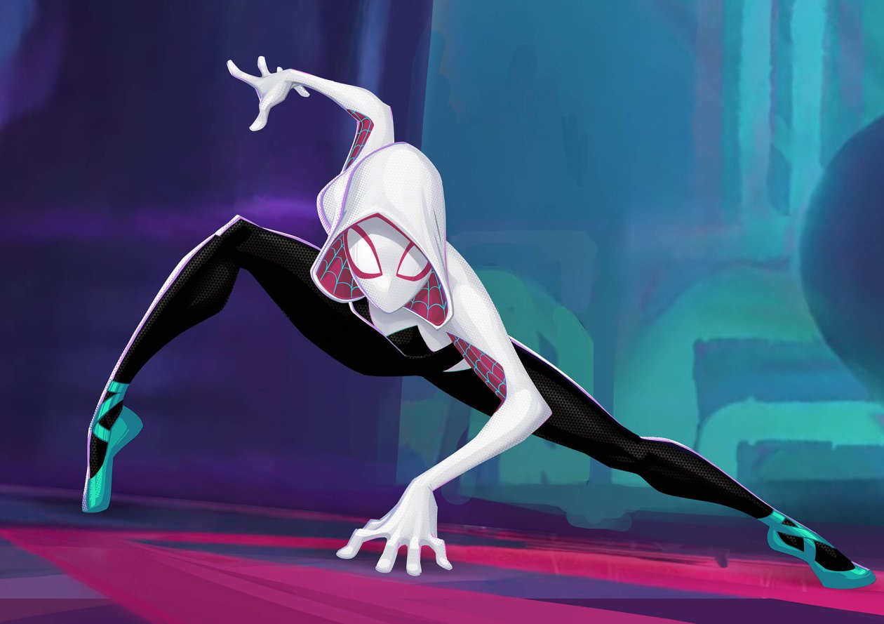Gwen Stacy In SpiderMan Into The Spider Verse