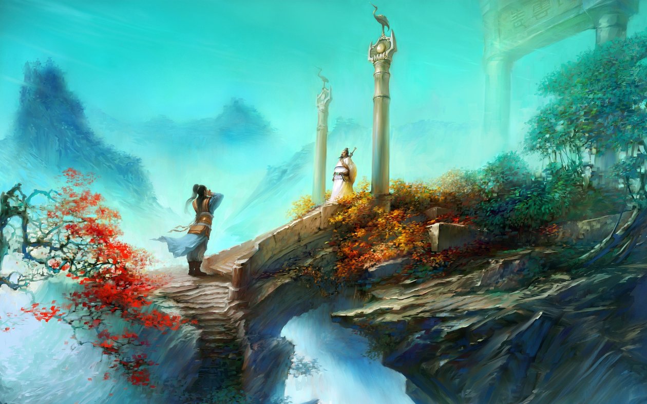 Temple Digital Art
