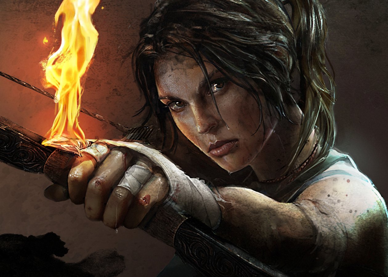 Tomb Raider Lara Croft Artwork 4k