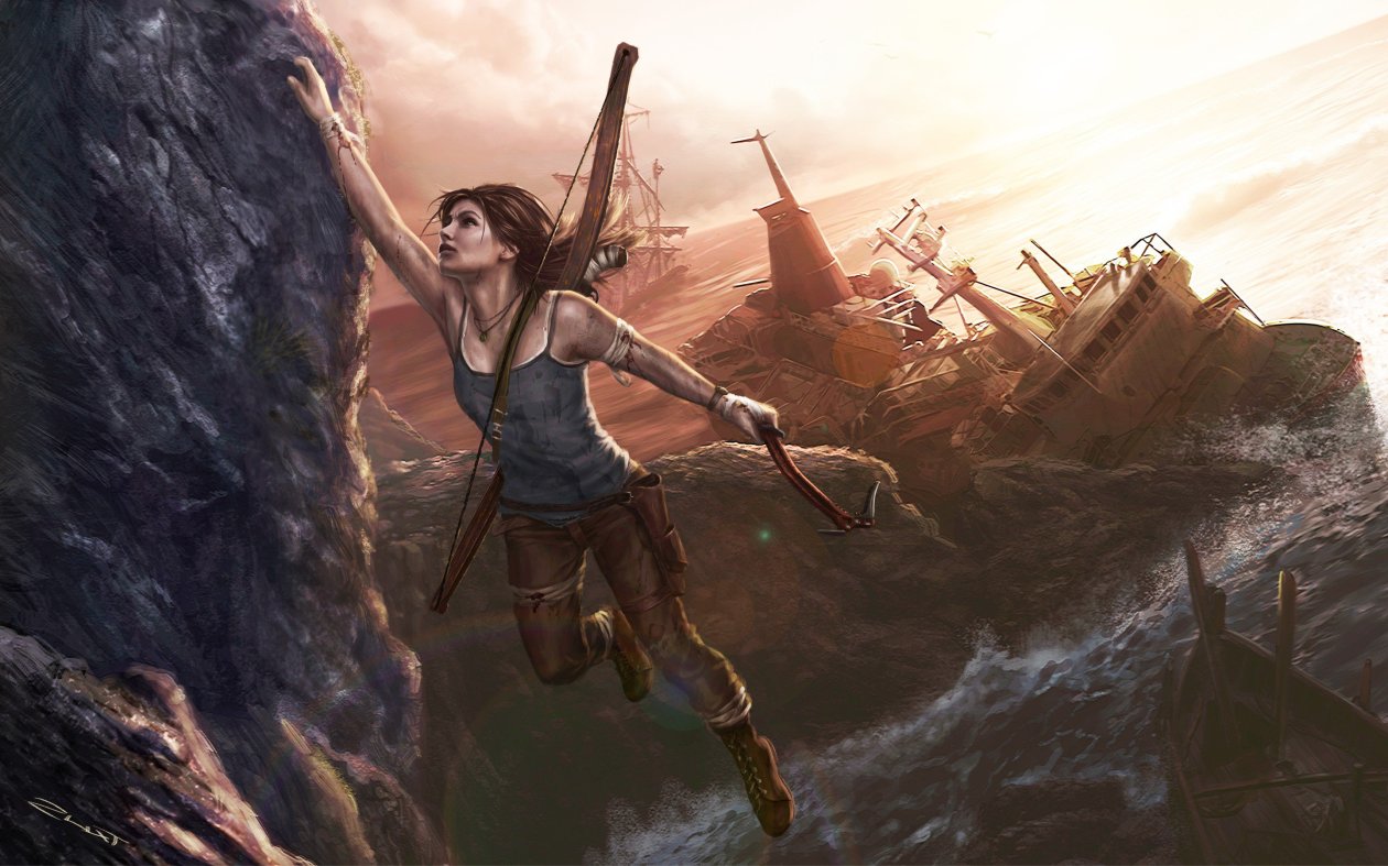 Lara Croft Art
