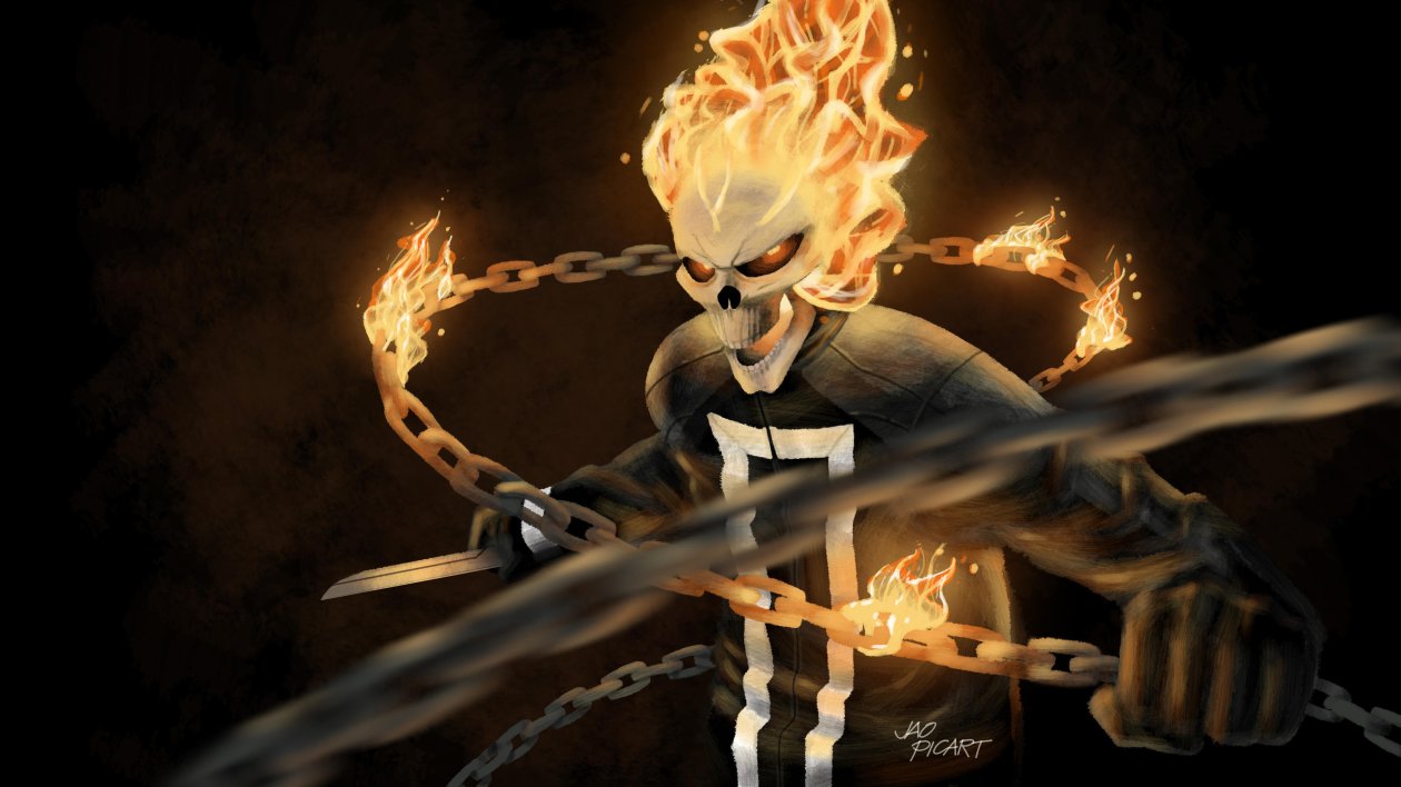 Ghost Rider Agents Of SHIELD Art