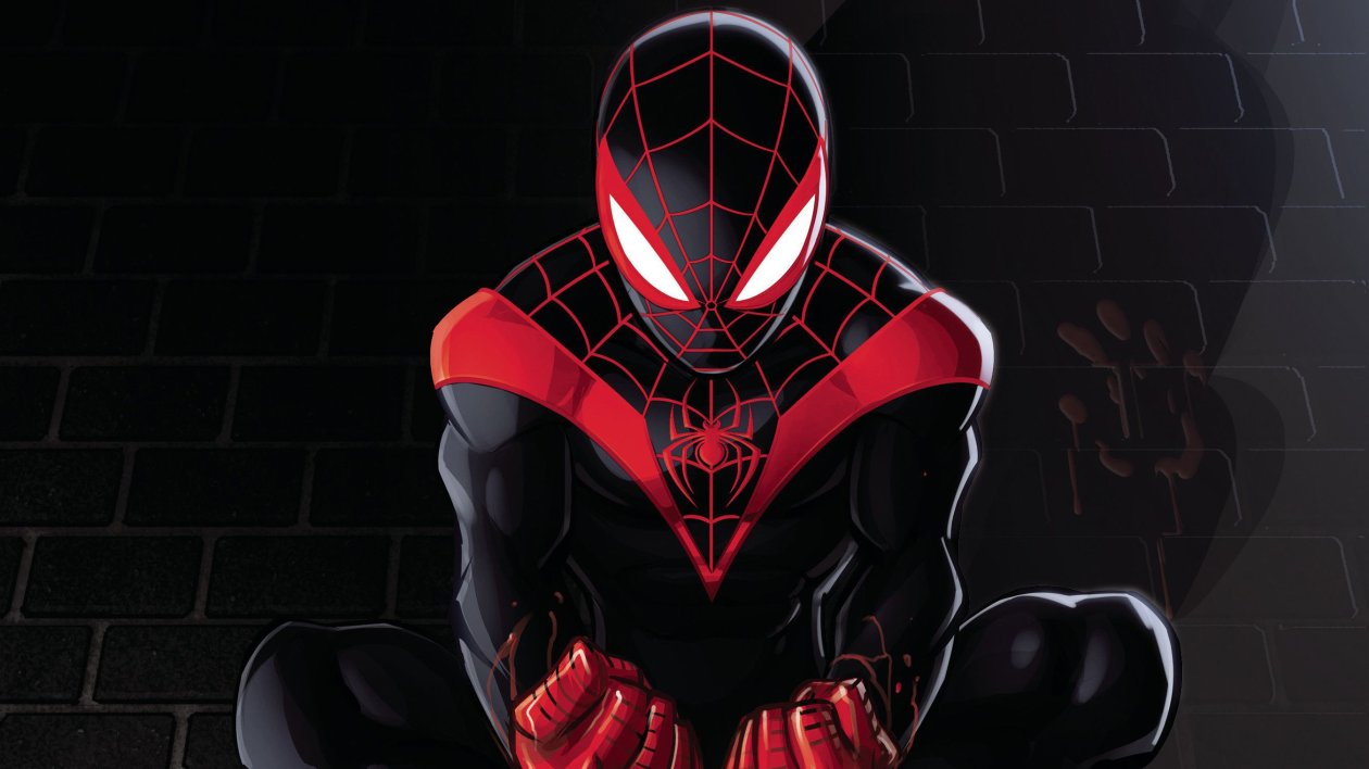 Spiderman Miles Morales Artwork 2018
