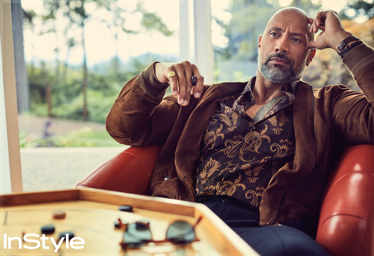 Dwayne Johnson InStyle 2017