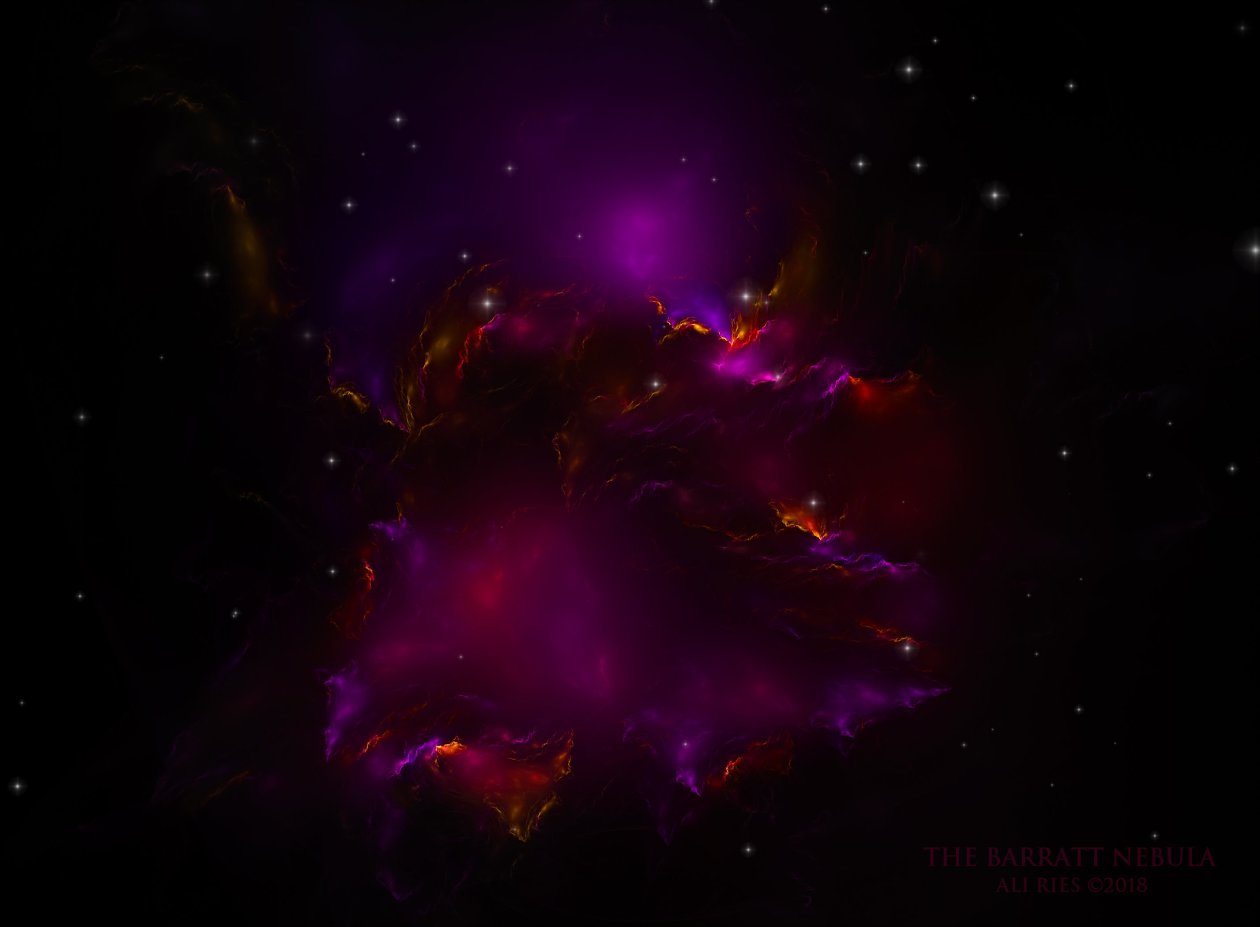 Nebula Fractal Art