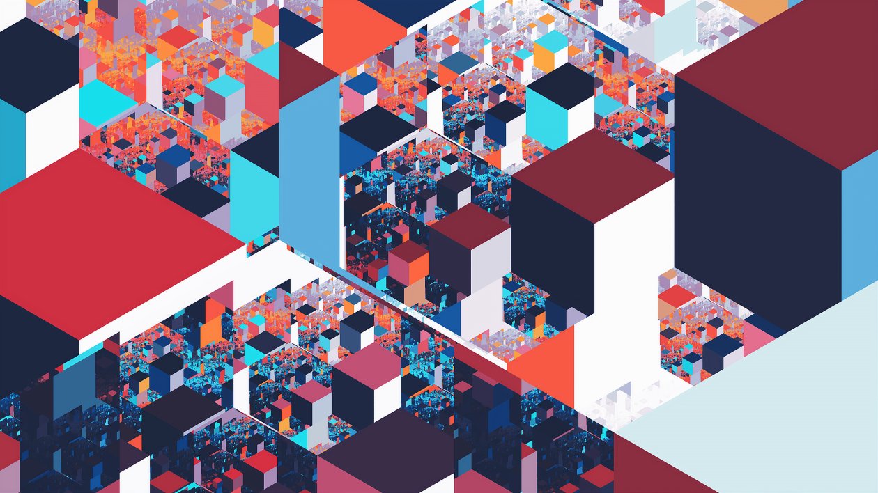 Land Of Cubes 4k