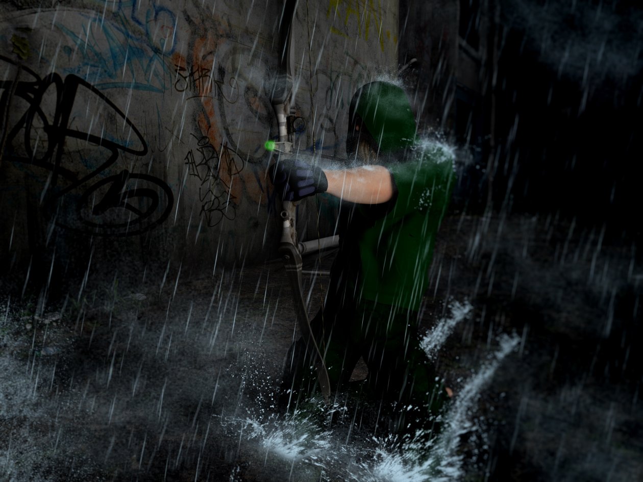 Green Arrow Digital Art