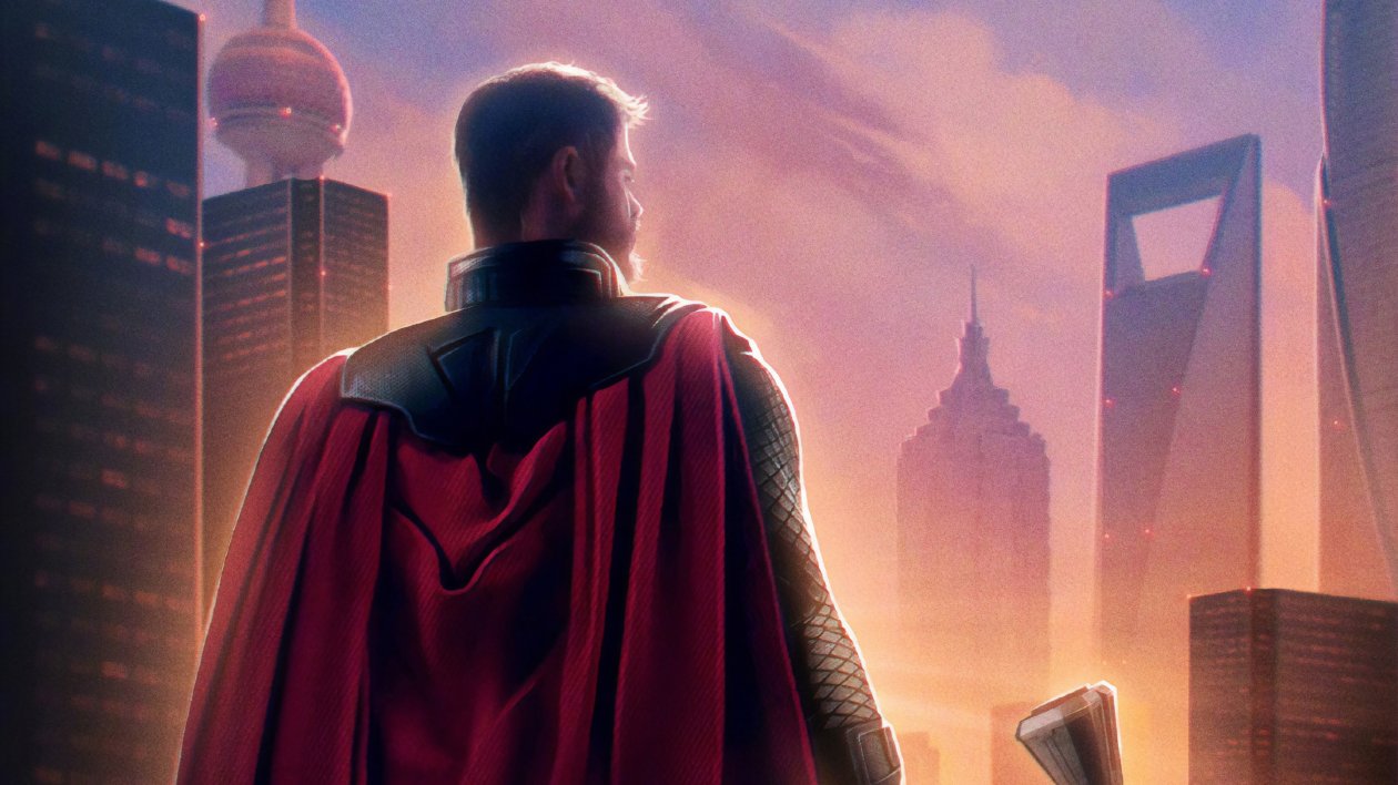 Thor Avengers Endgame Chinese Poster