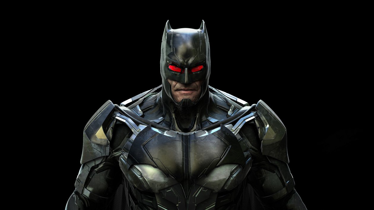 Batman Red Eye 4k