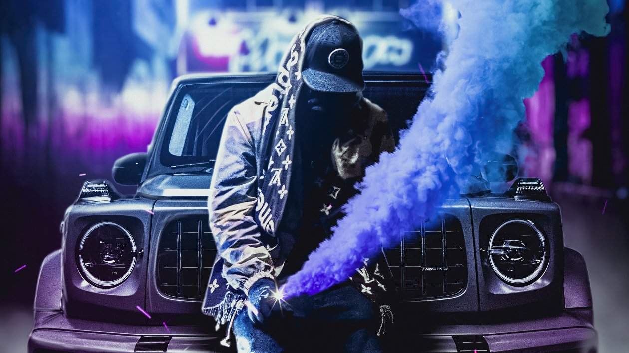 Boy With His Gwagon Smoke Bomb