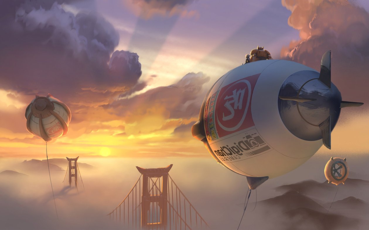 Big Hero 6 Art