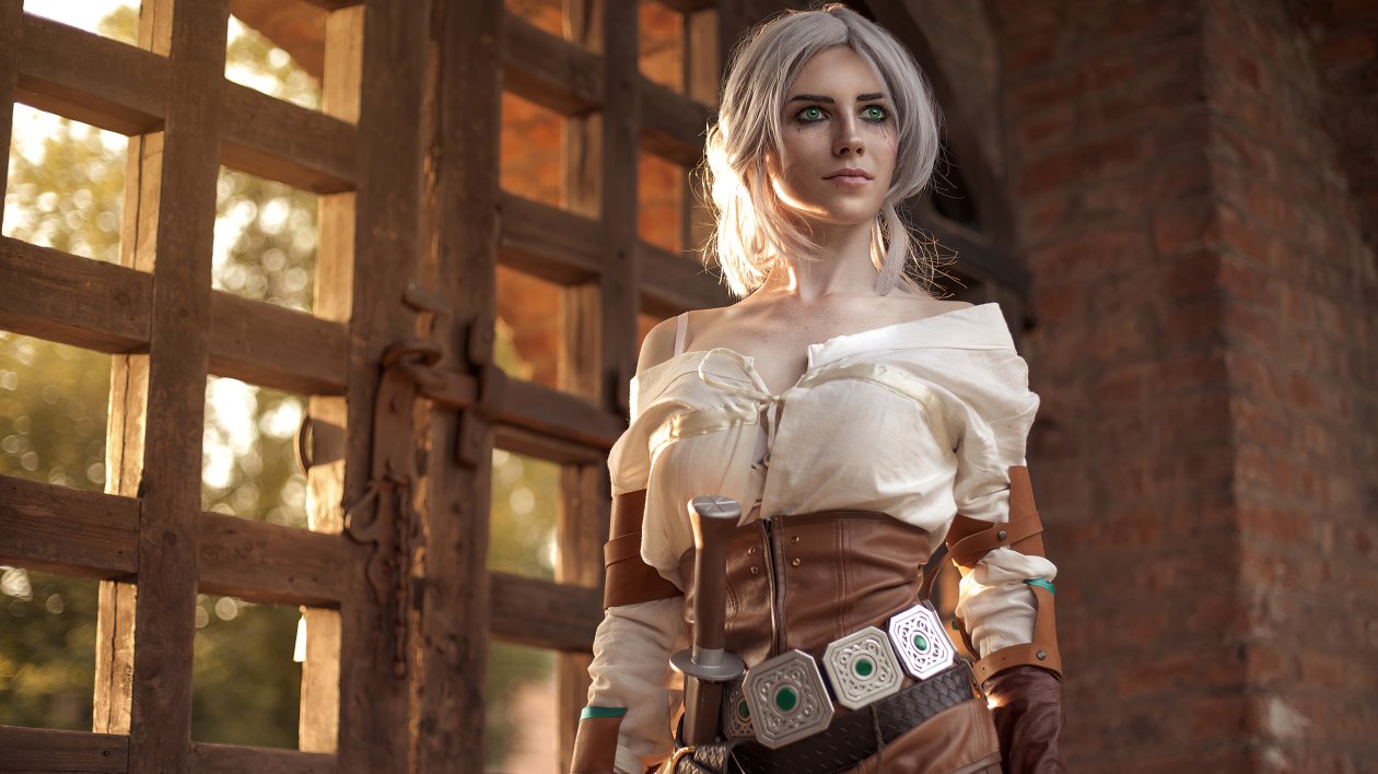 Ciri Witcher 3 Girl Cosplay 4k