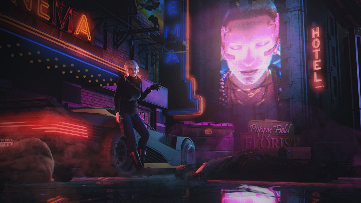 Ciri In Cyberpunk Life 5k