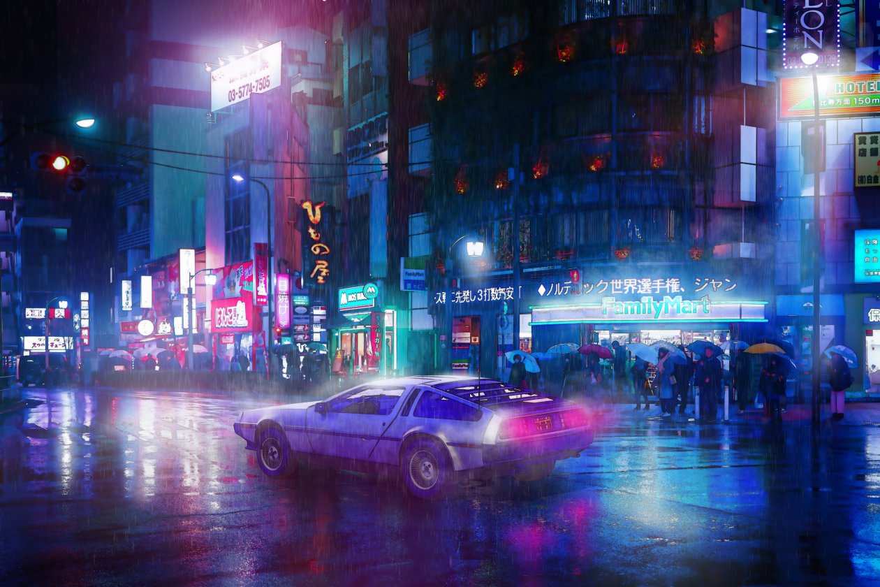 My Cyberpunk Ride 5k