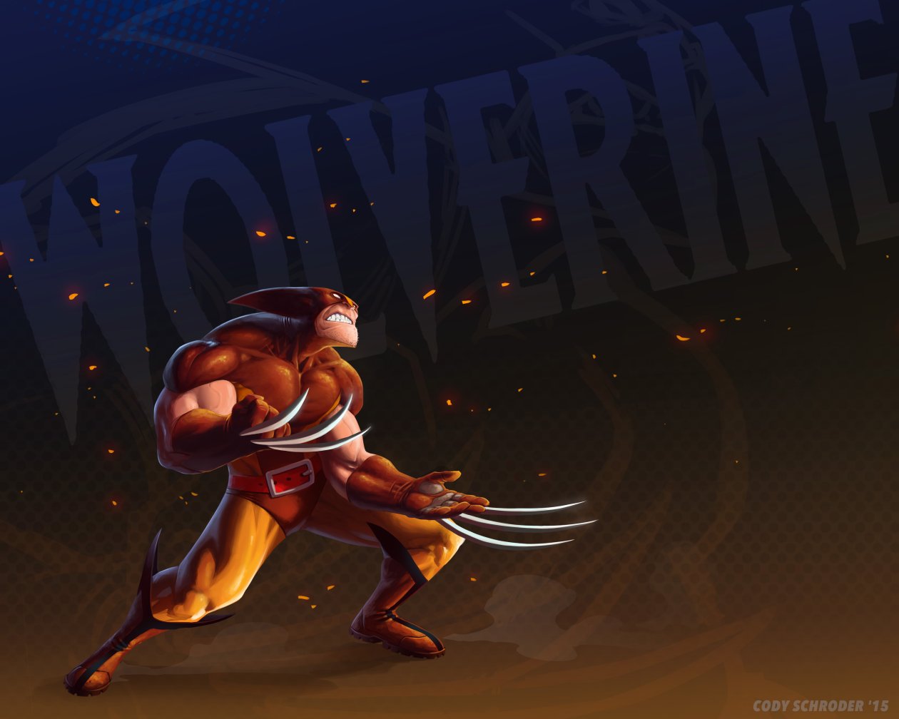 Wolverine Artwork 5k