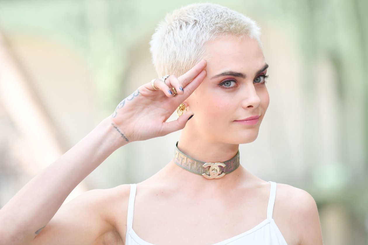 Cara Delevingne Pixie Hair Cut