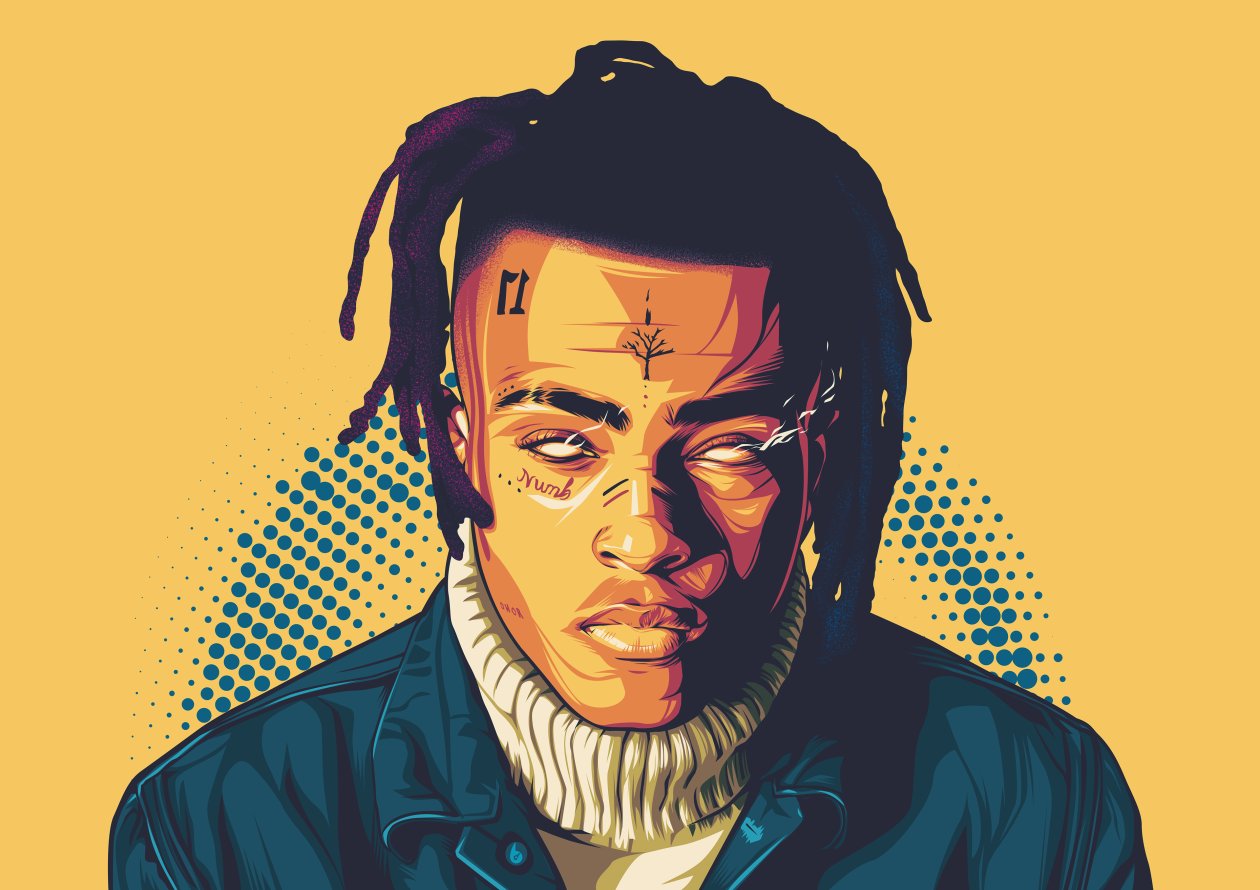 XXXTentacion Digital Art 4k