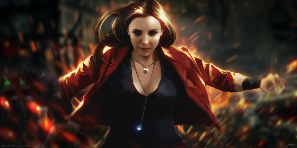 Scarlet Witch Artwork