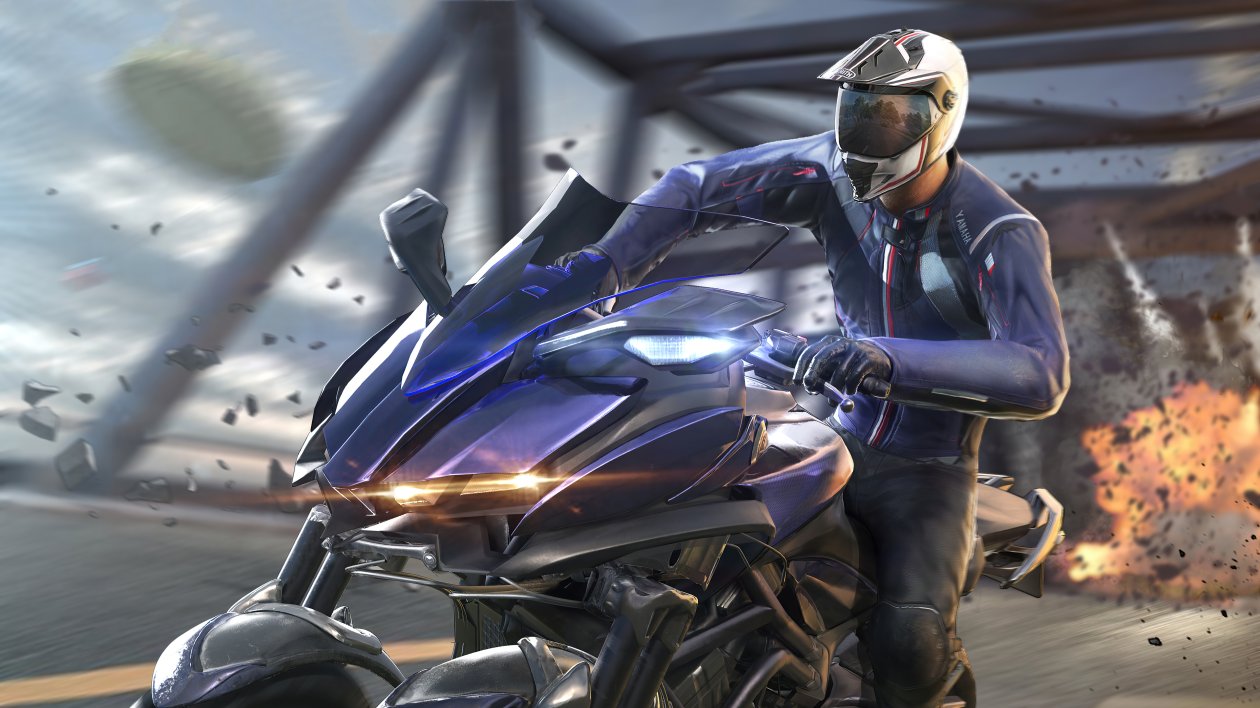 Pubg Yamaha Biker