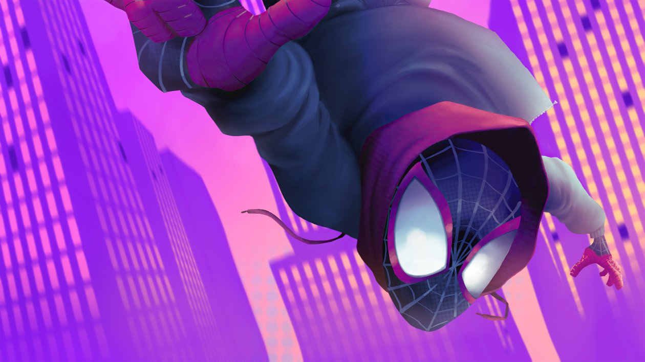 Spider Man Miles Morales Comic Book Art 4k