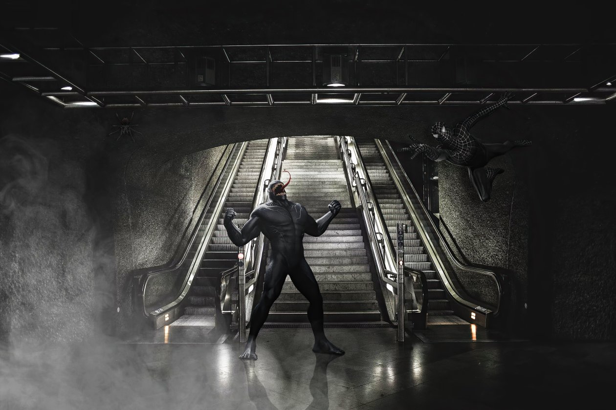 Symbiote Spider Man Vs Venom