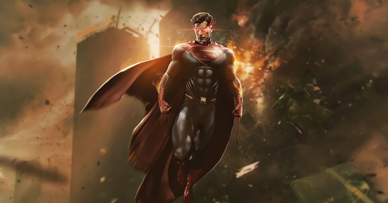 Evil Superman Concept Art Knightmare