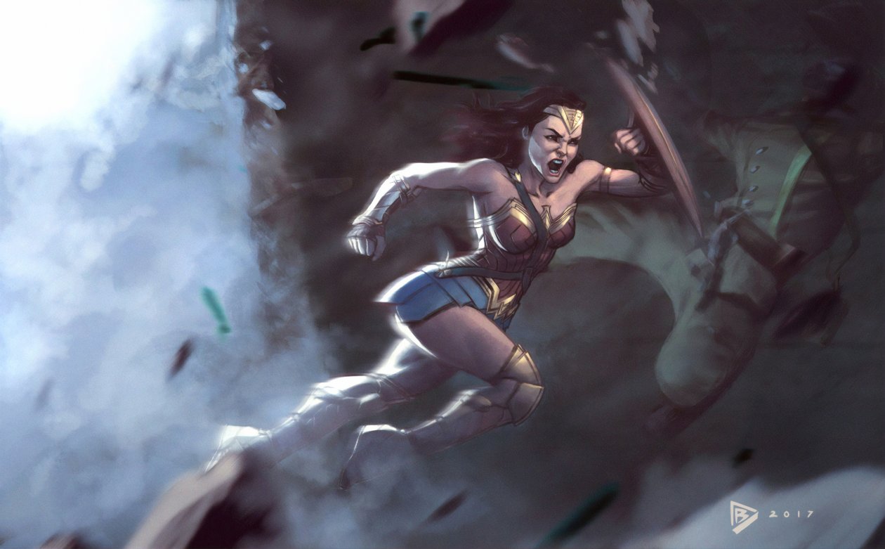 Wonder Woman Roar