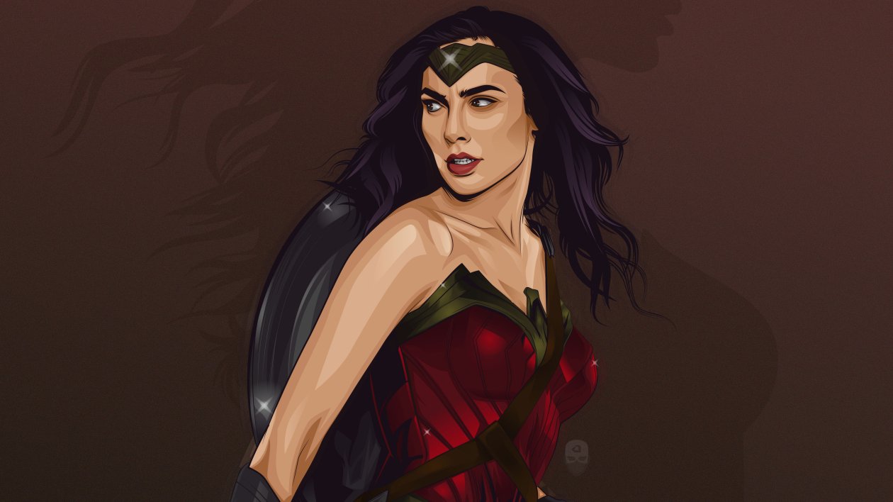 New Art Of Wonder Woman