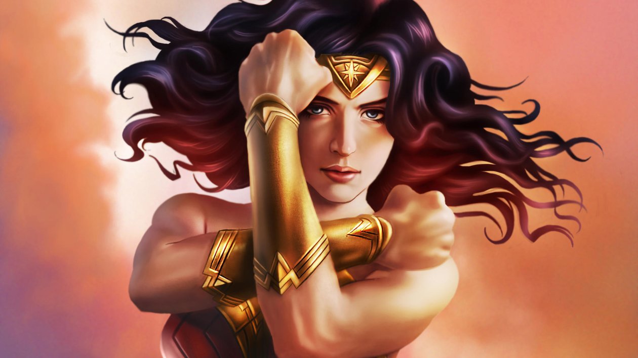 Wonder Woman DC Comic Art