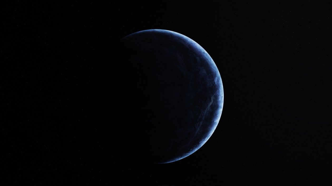 Earth A Blue Dot