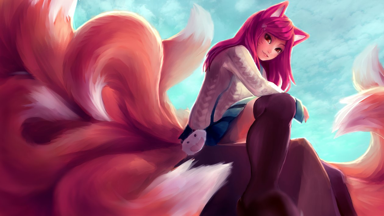 Ahri League Of Legends 8k